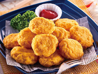 こうやチキンナゲットの写真
