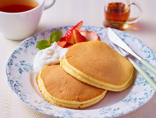 写真：ふわふわパンケーキ