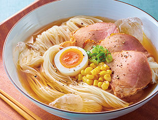 冷やしラーメン風そうめんの写真