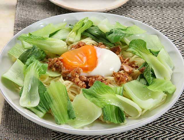 ぱくぱく献立くん 食べるラー油のぶっかけラーメン